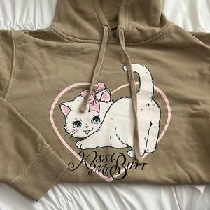 By Sami Ryan “Kiss My Butt” Oversized Hoodie